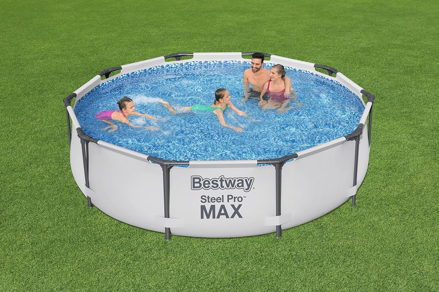 Bestway 56406 Piscine Hors Sol Steel Pro Max™ Diamètre 305 X 76 cm