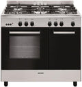 Piano De Cuisson Gaz 66l 5 Feux Inox/noir - GA960PCGIX