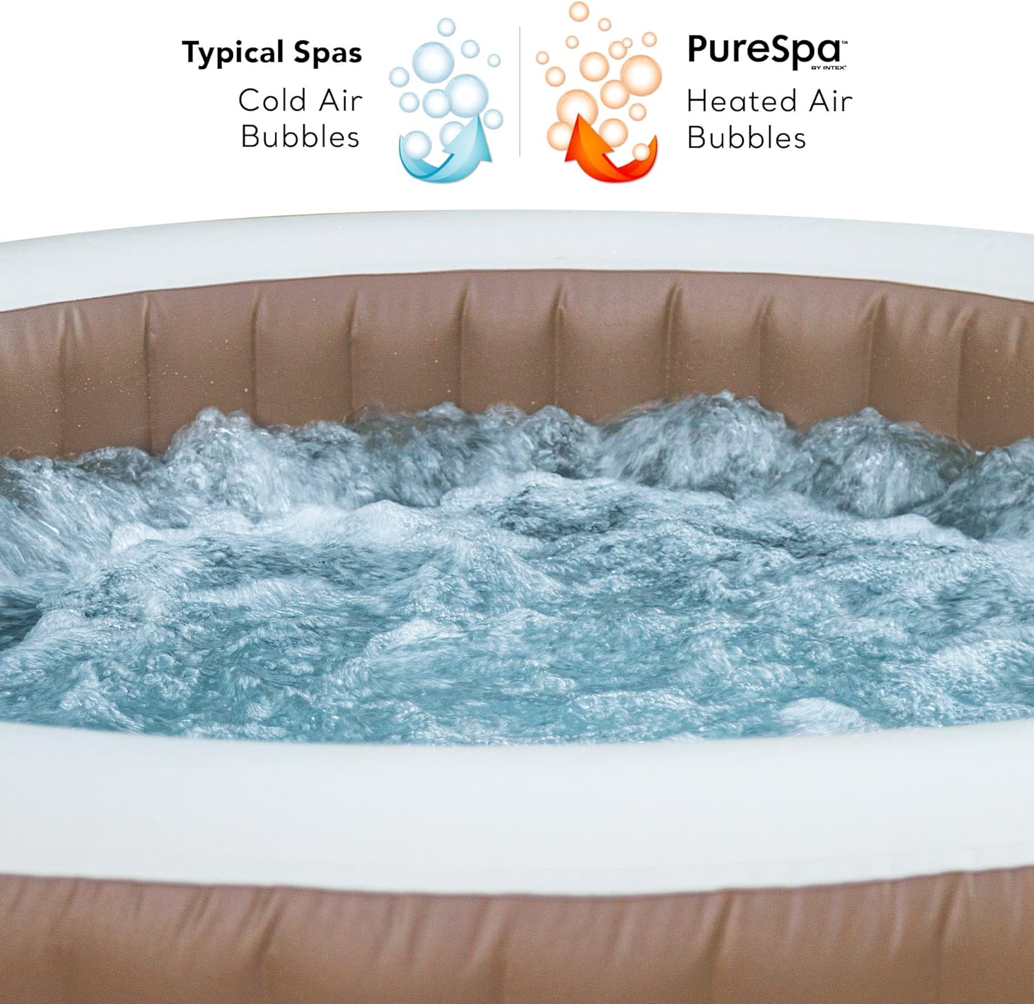 Intex Pure Spa Sahara 4 Places 28426EX Beige