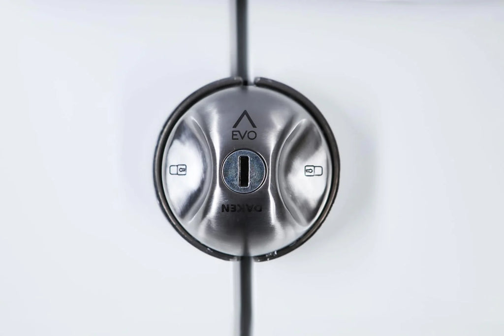 DAKEN Saturn Evo serrure antivol x2 pour véhicules utilitaires, acier