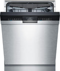 Siemens SN43ES14VE, iQ300 Lave-vaisselle intelligent, lave-vaisselle sous meuble avec tiroir à couverts, 60 cm, ouverture automatique de la porte grâce à AutoOpen dry, particulièrement silencieux avec