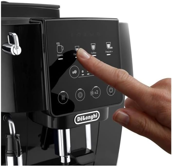 De'Longhi ECAM220.21.B Magnifica S Start Machine à café automatique, design compact, parfait pour espresso et cappuccino