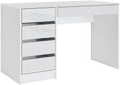 Vicco Coiffeuse Sherry, Blanc Haute Brillance, 120 cm sans Miroir