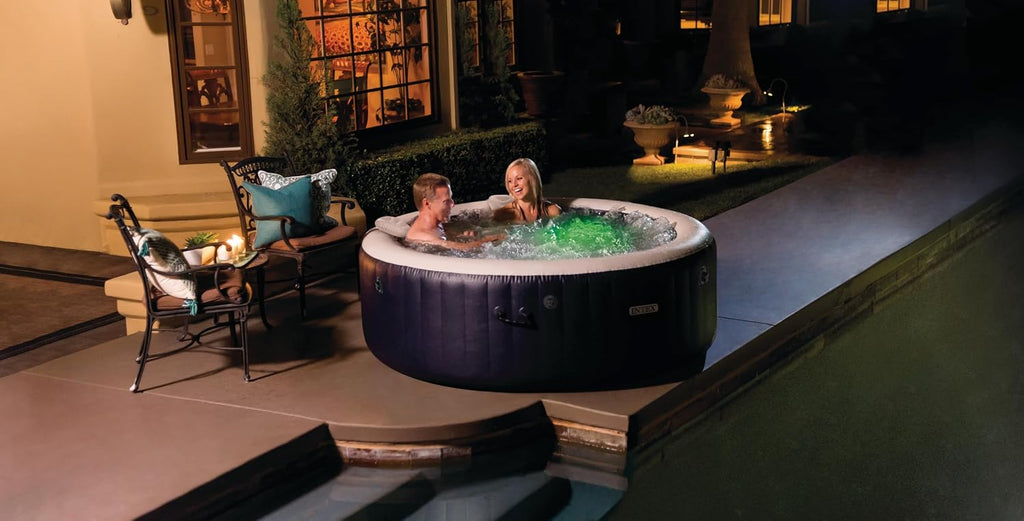 Intex - 28430NP - Pure Spa Blue Navy 4 Places