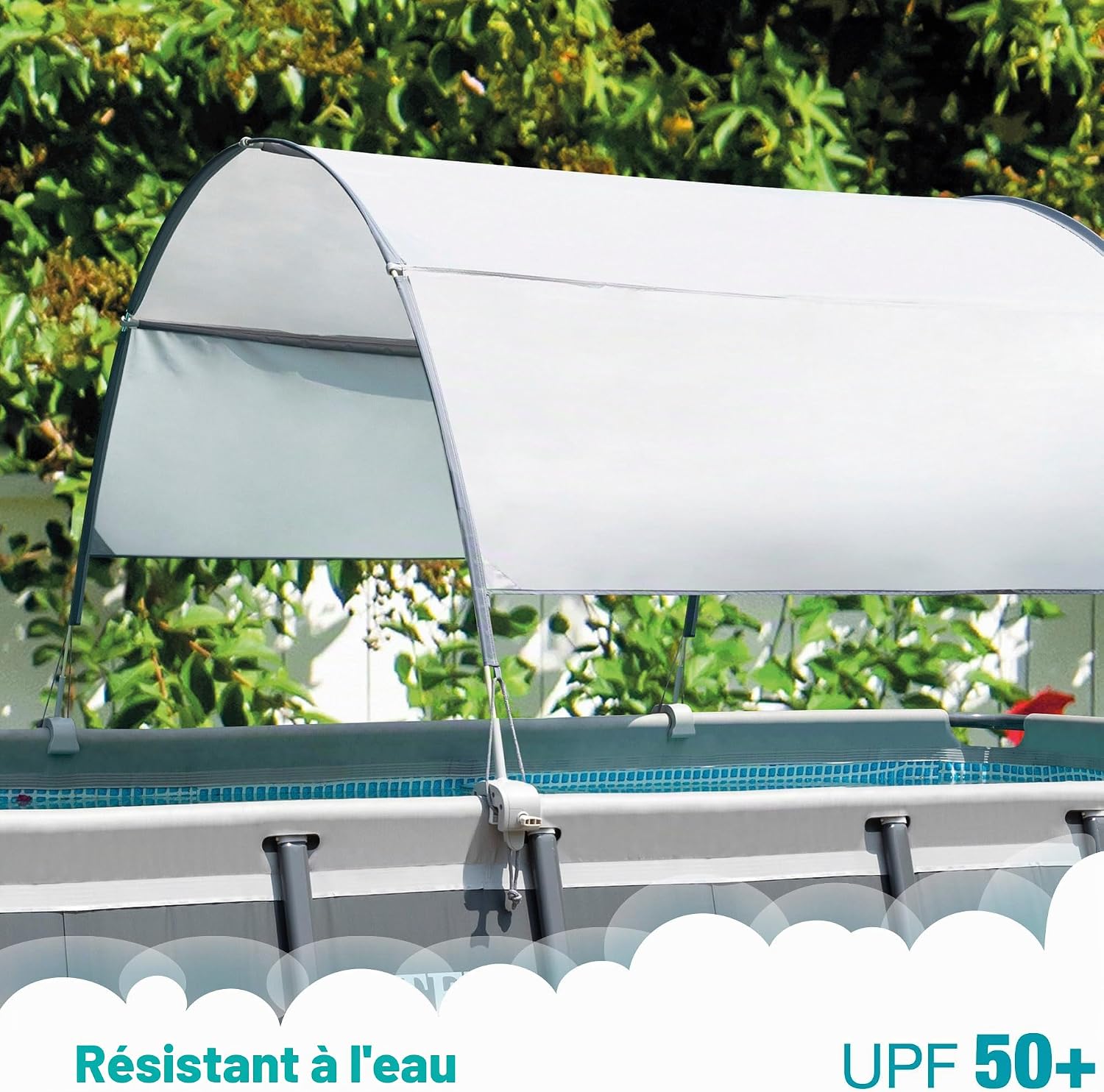 Intex voile d'ombrage pour piscine hors sol
