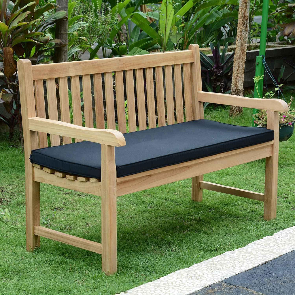 Teck'Attitude Banc en Teck Massif Notting Hill 130 cm