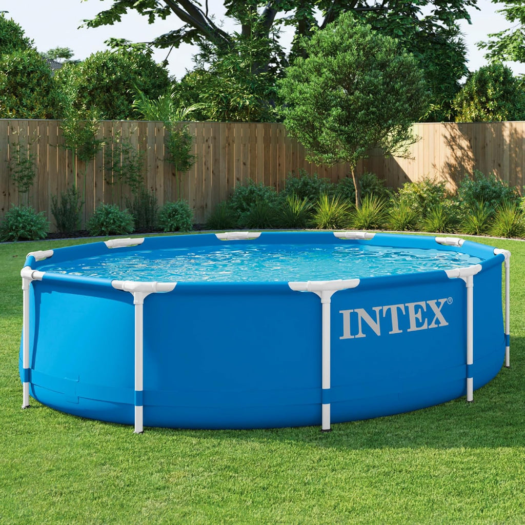 Intex Metal Frame Piscine démontable Sans épurateur 305 x 76 cm Bleu 28200NP