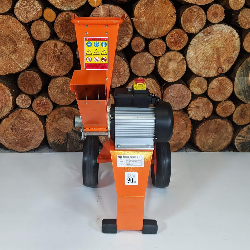 Forest Master FM4DDE broyeur de Jardin électrique 2800 W 4 CV pour Branches, Feuilles de Bois