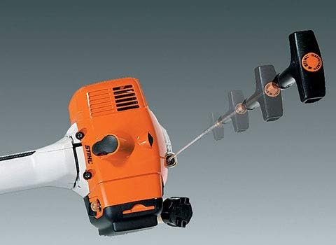 Stihl Débroussailleuse FS120R, 30,8CC, 1,3 KW/1,8 CV, poids 6,0 kg, pour herbe tenace avec système antivibrant, Alimenté au gaz