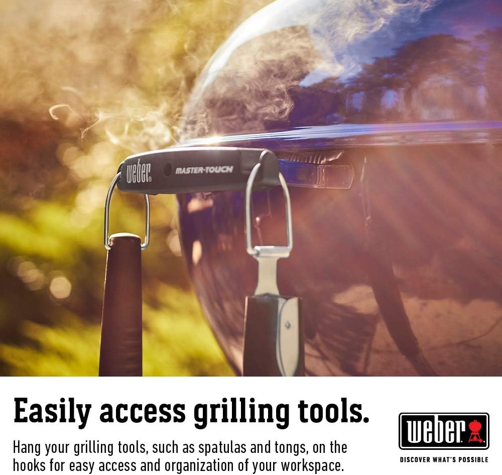 Weber Master-Touch 14516001 Barbecue au charbon de bois, bleu océan profond