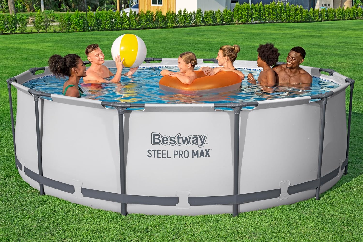 Bestway Ensemble de piscine Steel Pro MAX Rond 366x122 cm