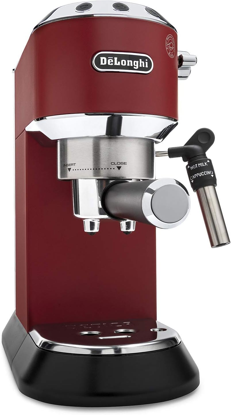 De'Longhi EC685M Dedica Deluxe Automatic Espresso Machine,35 oz, 1, Metallic