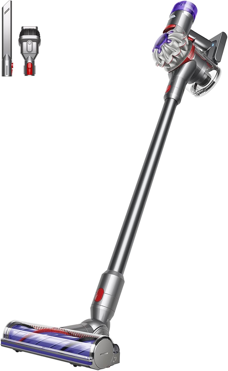 Dyson V8 Advanced Aspirateur sans Fil, 130 AW, Jusqu’à 40 Min d’autonomie, Brosse Motorbar Anti-enchevêtrement, élimine Les Poils d’Animaux, aspirateur à Main et Sol
