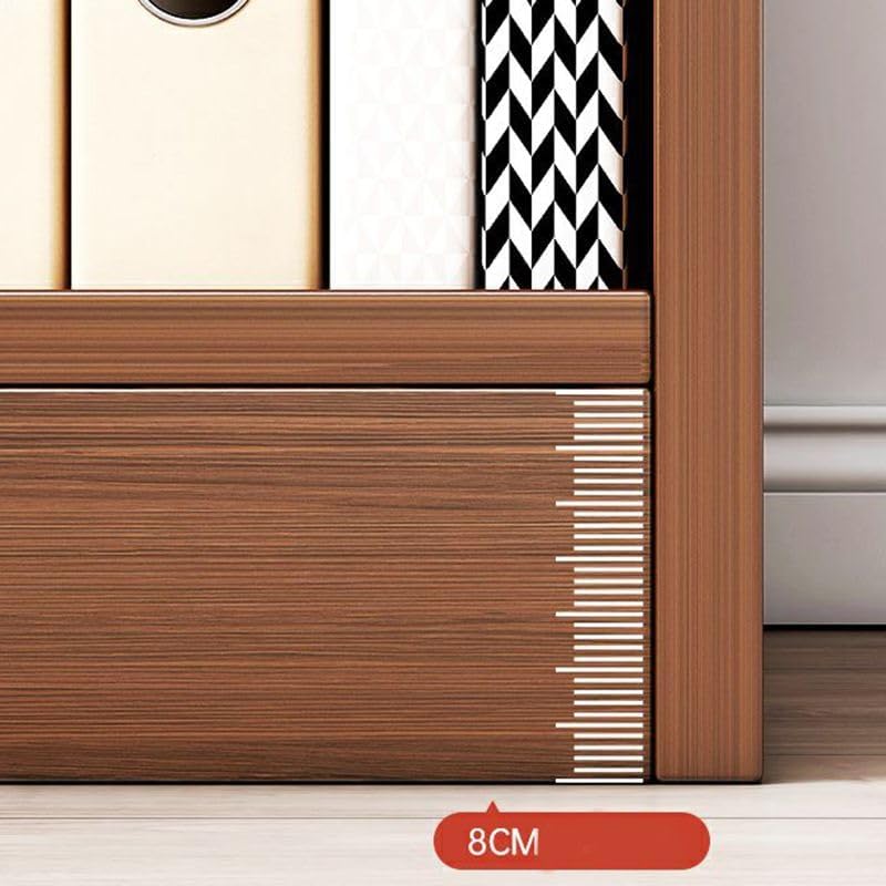 Bibliothèque contemporaine Standard à Dos fermé en Bois, étagère de Bureau à 5 Niveaux, du Sol au Plafond, Meuble de Salon, Rangement de Chambre à Coucher, Multicouche, Naturel, 79" L x 9" W 71" H