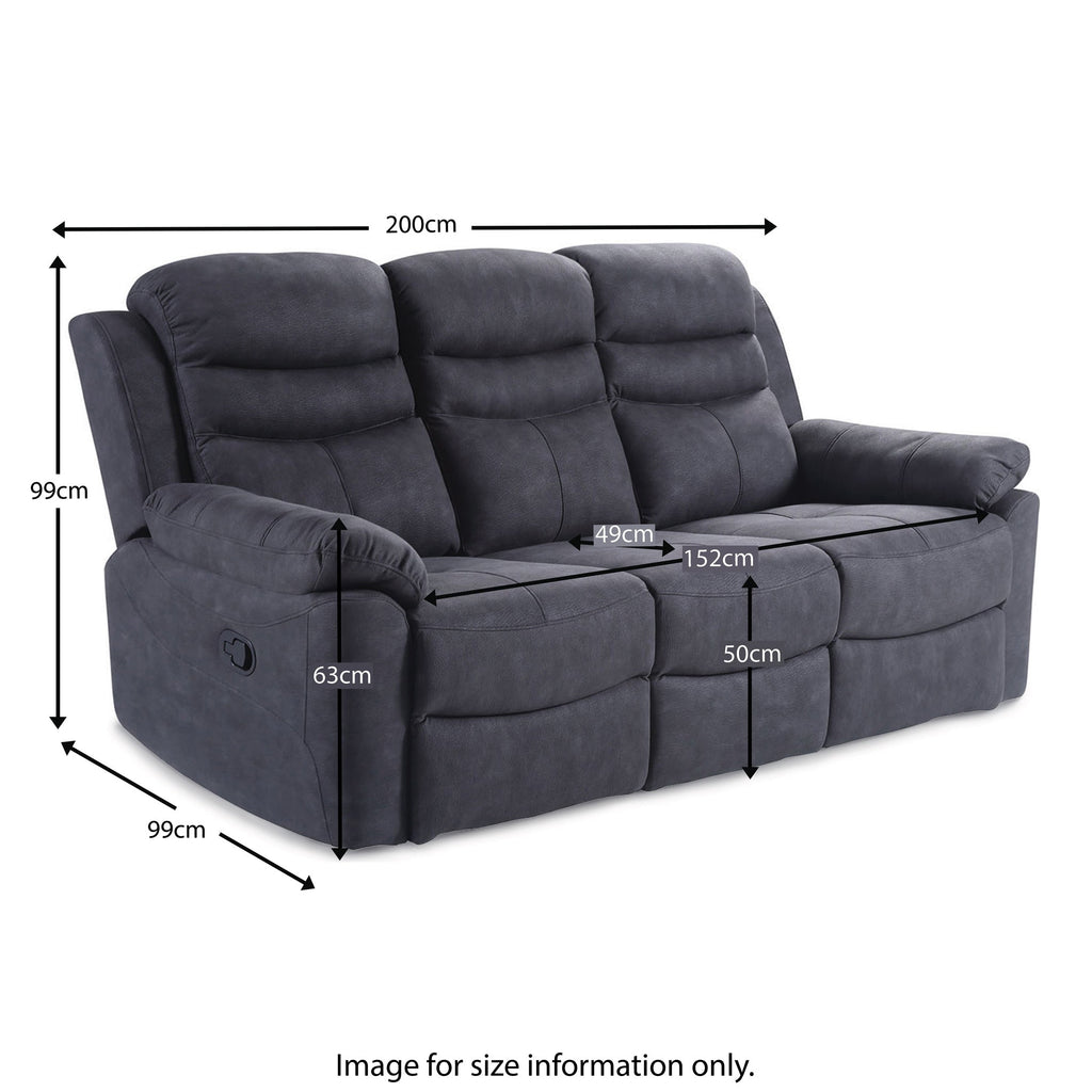 Conway Reclining 3 Seater Sofa