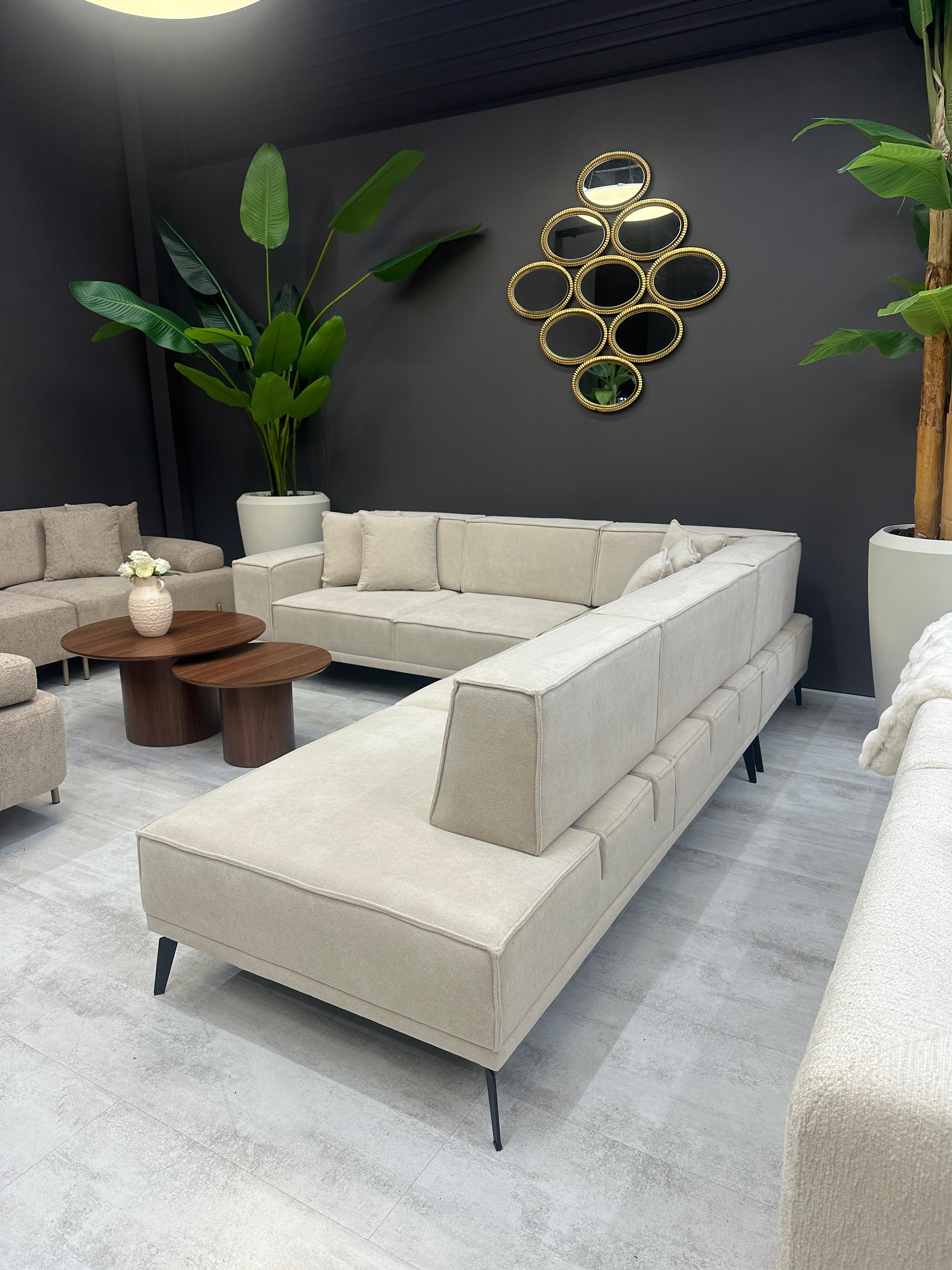 Canapé sur mesure KANA – Modulable, dossiers reculables, personnalisable