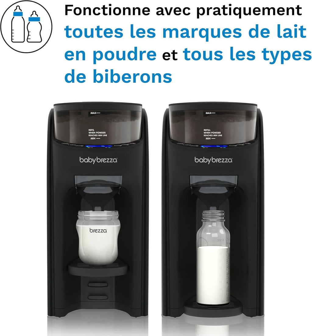 Baby Brezza Formula Pro Advanced préparateur de biberons auto, noir
