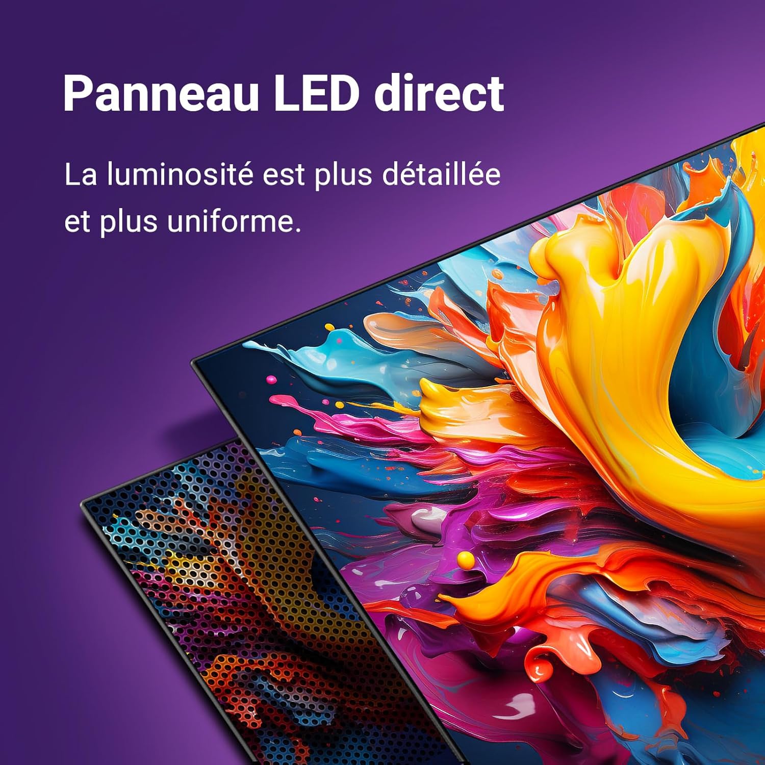 TuTu Smart TV 25 Pouces (64 cm) FHD LED WiFi Connectée Téléviseurs sans Bord VIDAA OS avec Triple Tuner, VIDAA Remote App, Molotov, Netflix, Prime Video, Disney+, Youtube, TUV25FQ1B