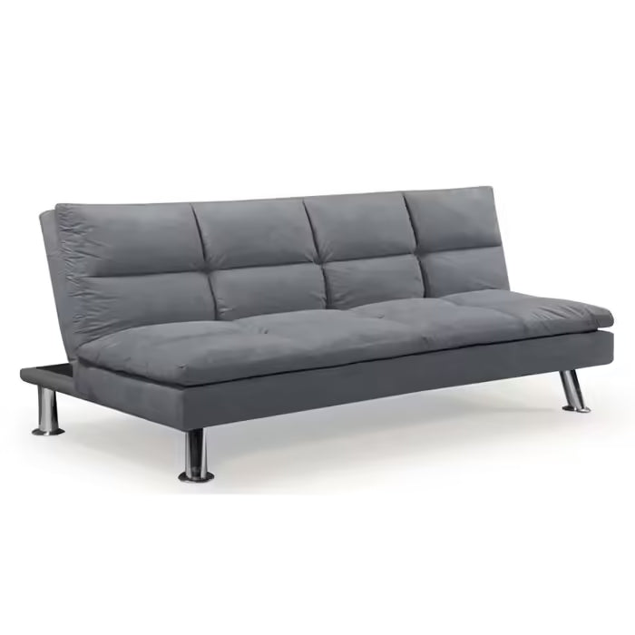 Banquette Clic Clac 3 Places Gris Vanan Banquette lit