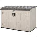 Lifetime Coffre de Rangement extérieur Tan 191,1 x 107,3 x 132,2 cm
