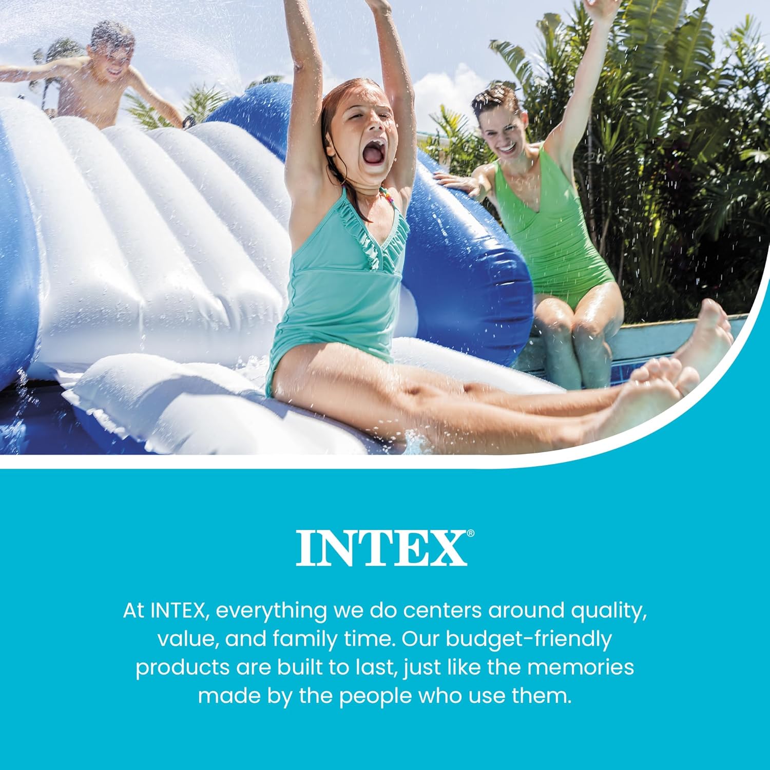 Intex Toboggan Gonflable à Eau