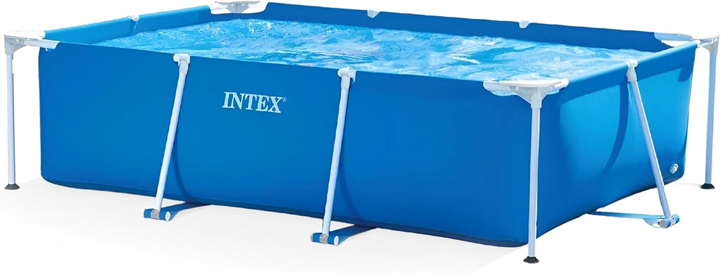 Intex - 28272NP - Piscine Metal Frame Junior rectangulaire Tubulaire (l) 3,00 x (l) 2,00 x (h) 0,75m