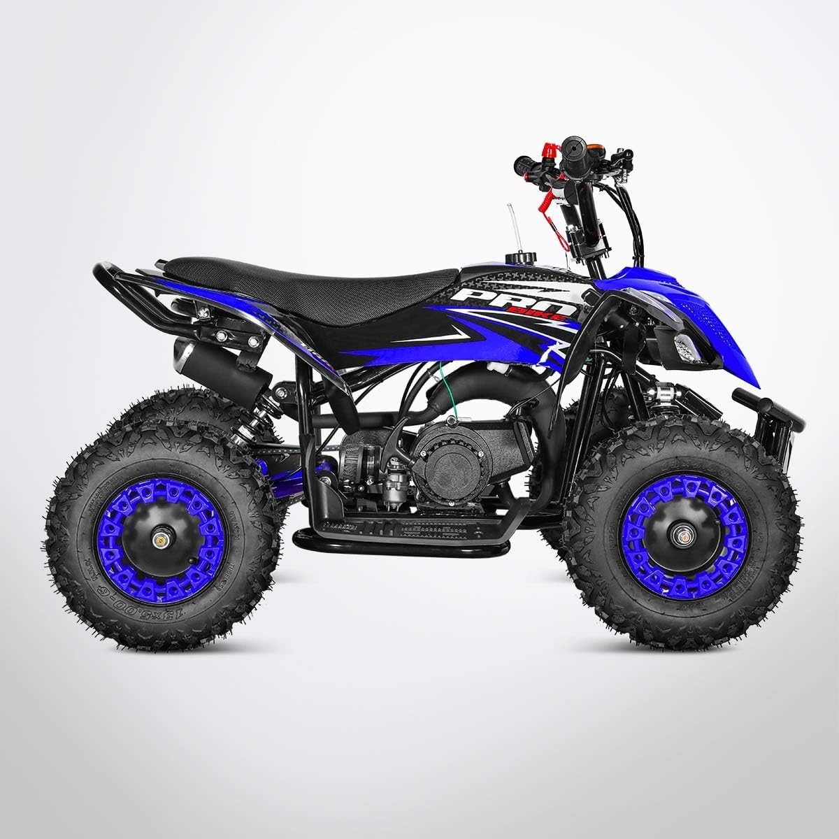 Pocket Quad TIRAX 49 - Mini Quad Enfant 50cc - Bleu