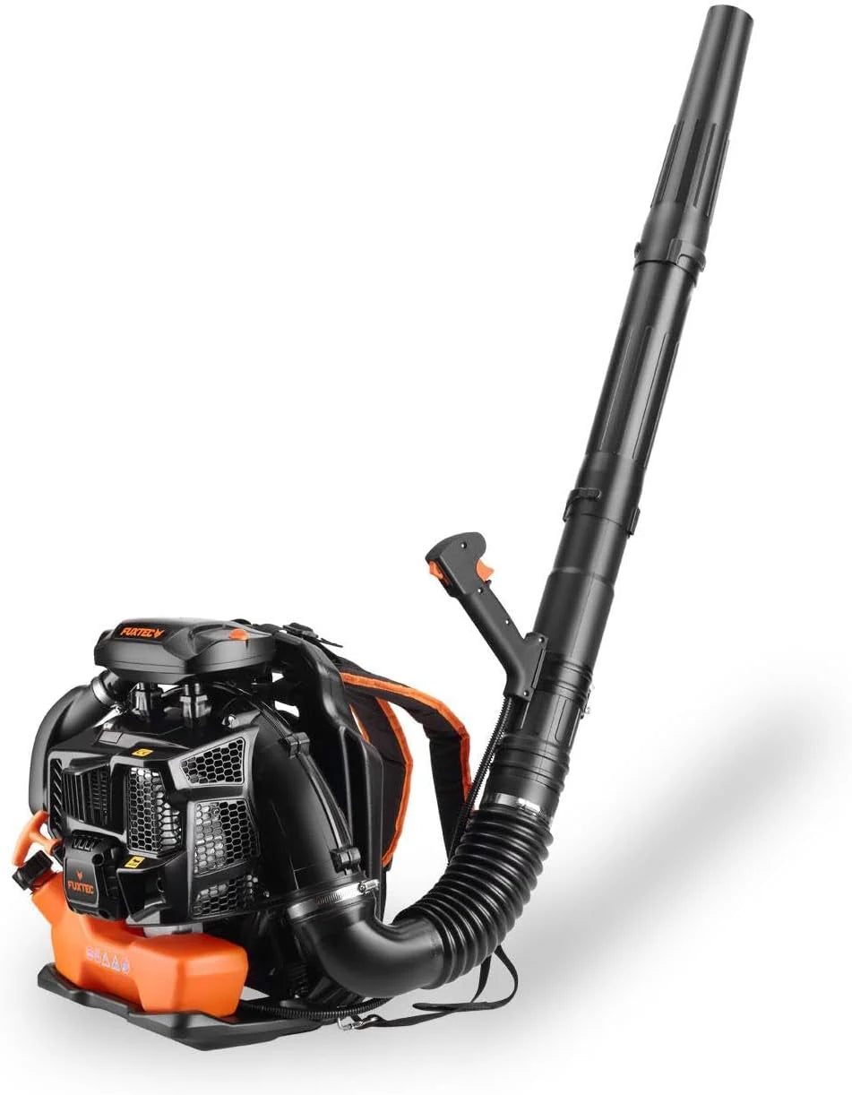 Fuxtec souffleur feuilles pro dos thermique FX-LBP165T, 334km/h, 65.1cm³