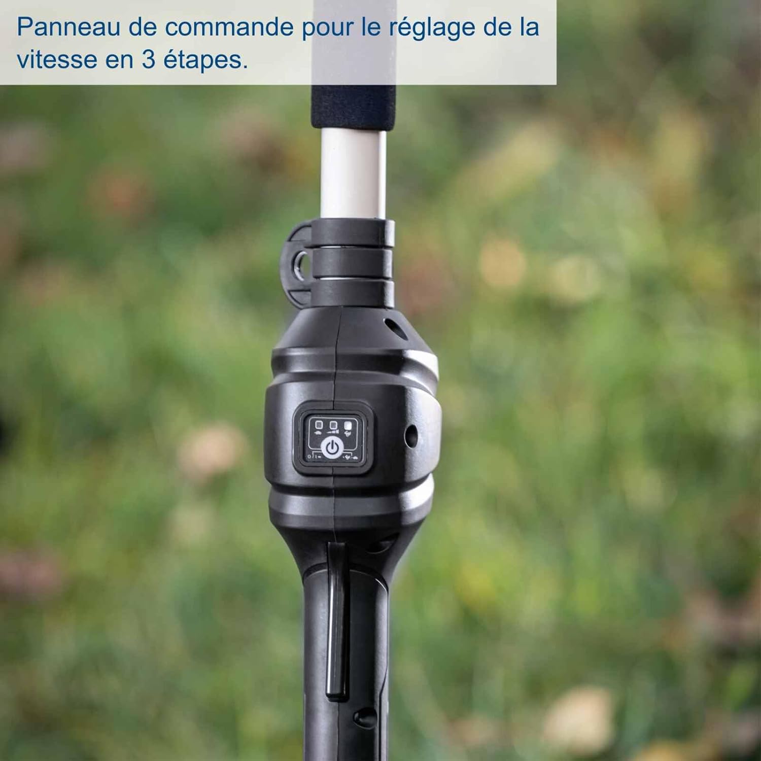 Scheppach Appareil multifonction 4 en 1 BC-MFH400-X 20V Brushless Multigarten, débroussailleuse, taille-haie, haute série 20V-IXES | avec batterie de 2 Ah et double chargeur