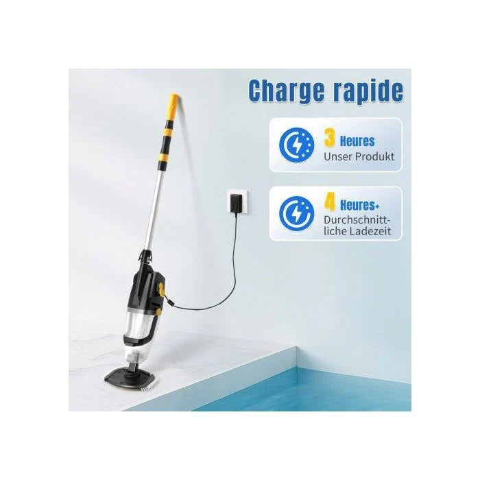 ALIGHTUP - Aspirateur de piscine électrique à main, Électrique  Nettoyeur de piscine, Nettoyeur à batterie, 230V, 33W - Bleu