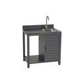 Modulo cucina con lavello 90X60X100 -