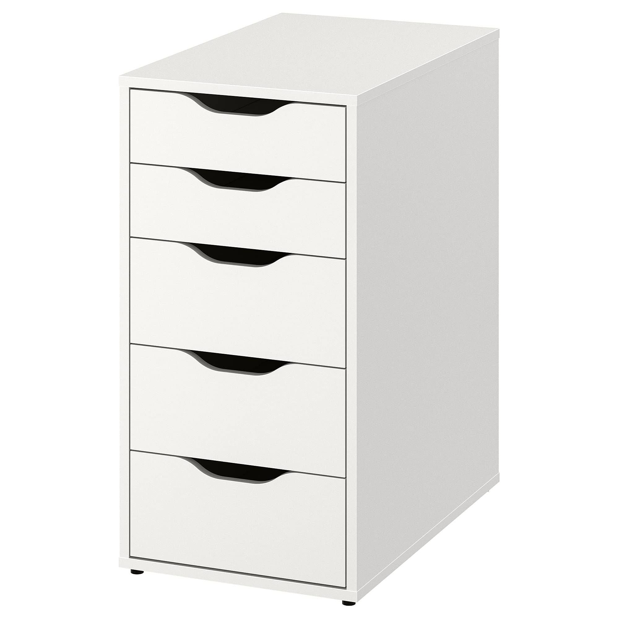 IKEA Alex Meuble à tiroirs Blanc 36 x 70 cm