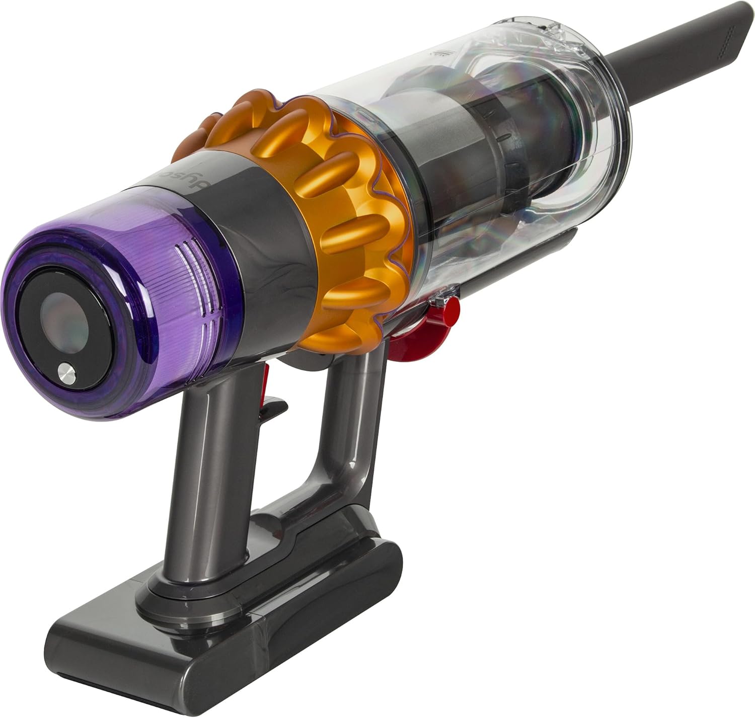 Dyson V15 Detect Absolute - Nickel Satin Gelb/Glanz Nickel