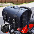 Top case de moto rétro, coffre universel épais et étanche, coffre de voyage avec serrure à combinaison de sécurité et poignée de transport, valise de rangement pour casque de moto, aspect élégant ( Co