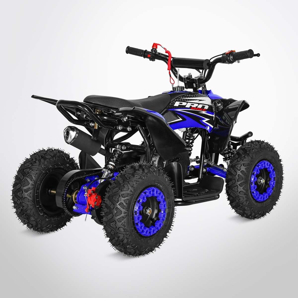 Pocket Quad TIRAX 49 - Mini Quad Enfant 50cc - Bleu