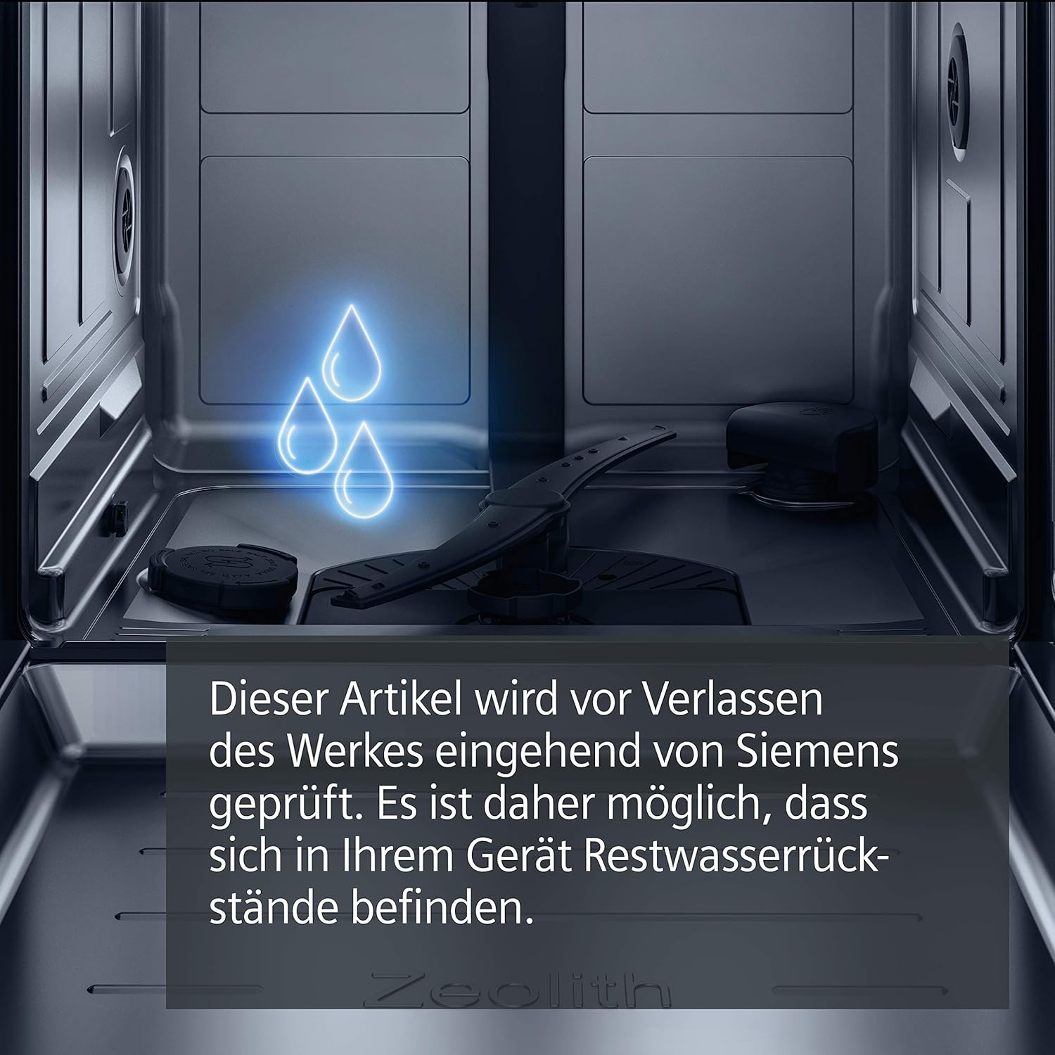 Siemens SN43ES14VE, iQ300 Lave-vaisselle intelligent, lave-vaisselle sous meuble avec tiroir à couverts, 60 cm, ouverture automatique de la porte grâce à AutoOpen dry, particulièrement silencieux avec
