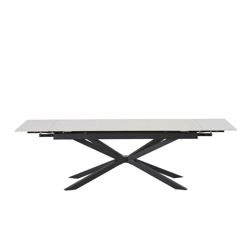 Table à manger extensible Mikado – 180 / 260 cm – Design contemporain
