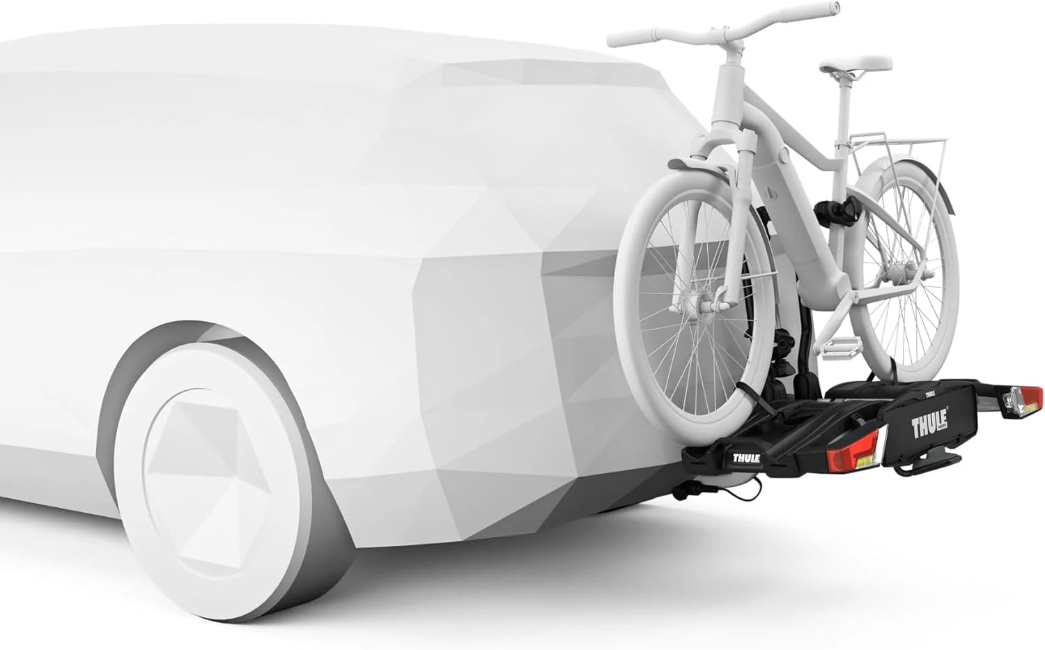 Thule EasyFold XT porte-vélos attelage 2 vélos, noir/aluminium