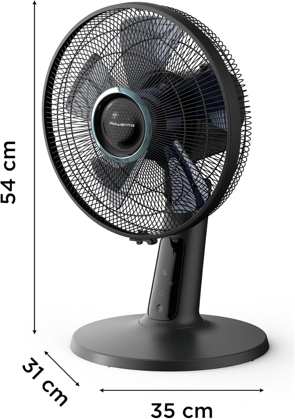 Rowenta Turbo Silence Extreme +, Ventilateur de table, Rafraîchissement intense, Silencieux, Économies d'énergie, VU2750F0