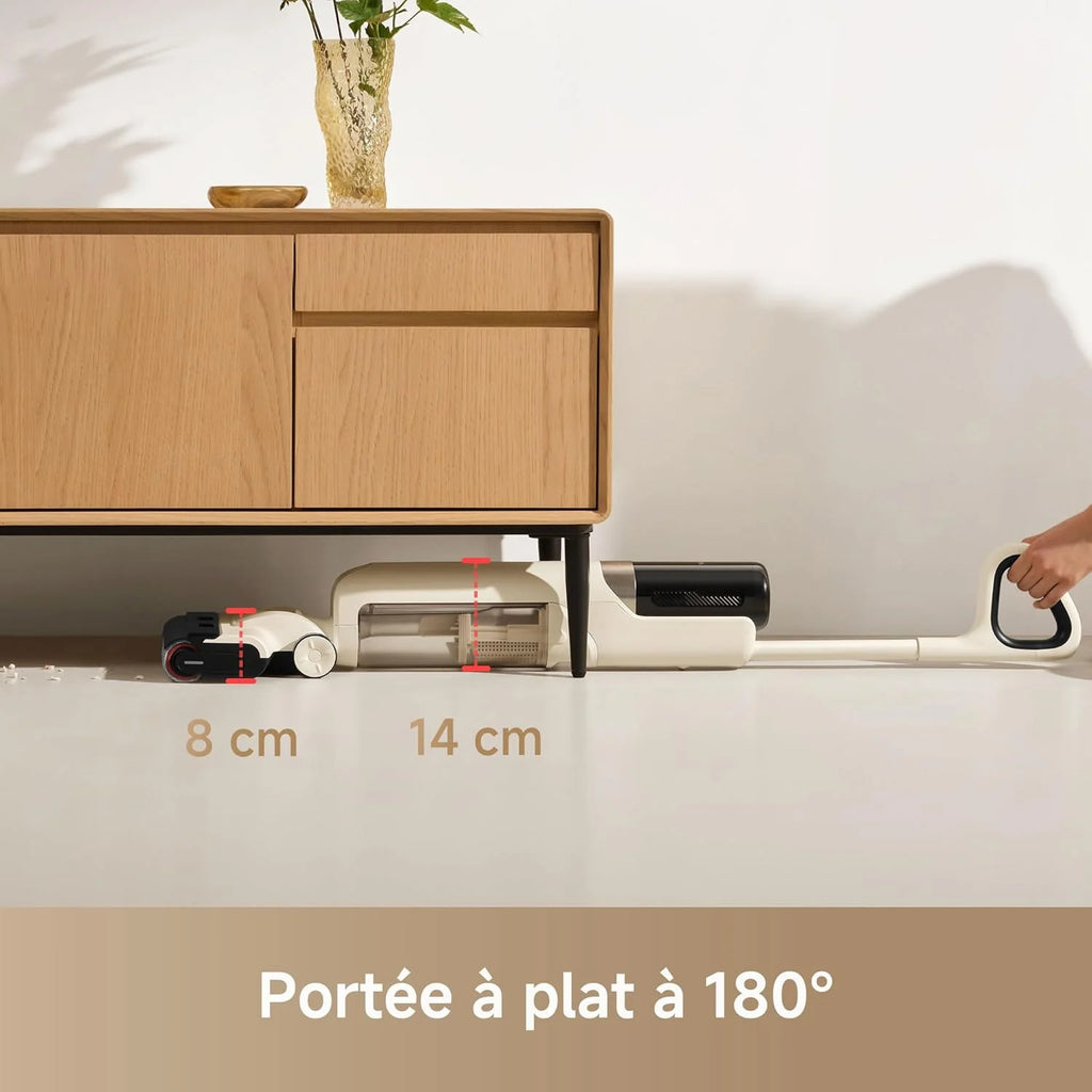 MOVA K30 aspirateur laveur sec/humide, 180°, 18kPa, séchage air chaud