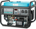 Groupe électrogène à essence/gaz KS 5000E G Könner & Söhnen, puissance maximale 4500W, démarrage manuel/électrique, prises 2x16A, 12 V, régulateur de tension automatique (AVR), affichage LED.