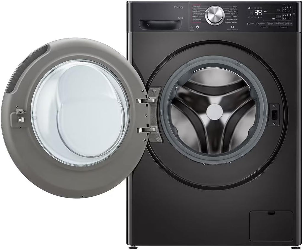 LAVE-LINGE LG F34R92BSTA ouverture hublot 13 kg 1400 trs/min profondeur 61.50 cm