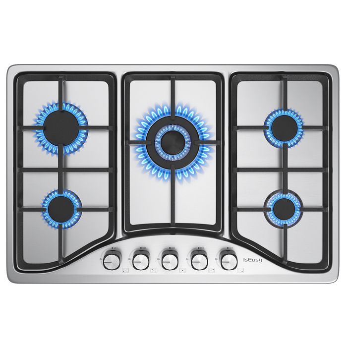 Plaque de cuisson gaz IsEasy MGBS-314A 4 feux Inox