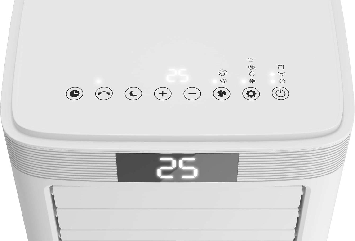 Olimpia Splendid - 02474 Dolceclima 10 HP WiFi Climatiseur portable - 10 000 BTU/h, capacité nominale 2,6 Kw, avec télécommande et WiFi intégré, Gaz naturel R290, Blanc