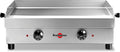 KRAMPOUZ Plancha Électrique SAMBA - Plaque de Cuisson en Inox 54 x 33 cm - 2500 Watts - 2 Zones de Cuisson - 2 Thermostats jusqu'à 300 °C - Nettoyage Facile - Fabriquée en France - Réf PFSB2AA-KR