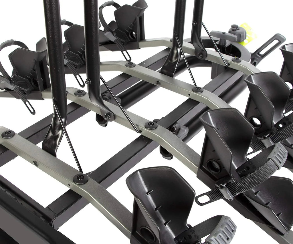 BUZZRACER 4 porte-vélos attelage plateforme, stable et facile à installer