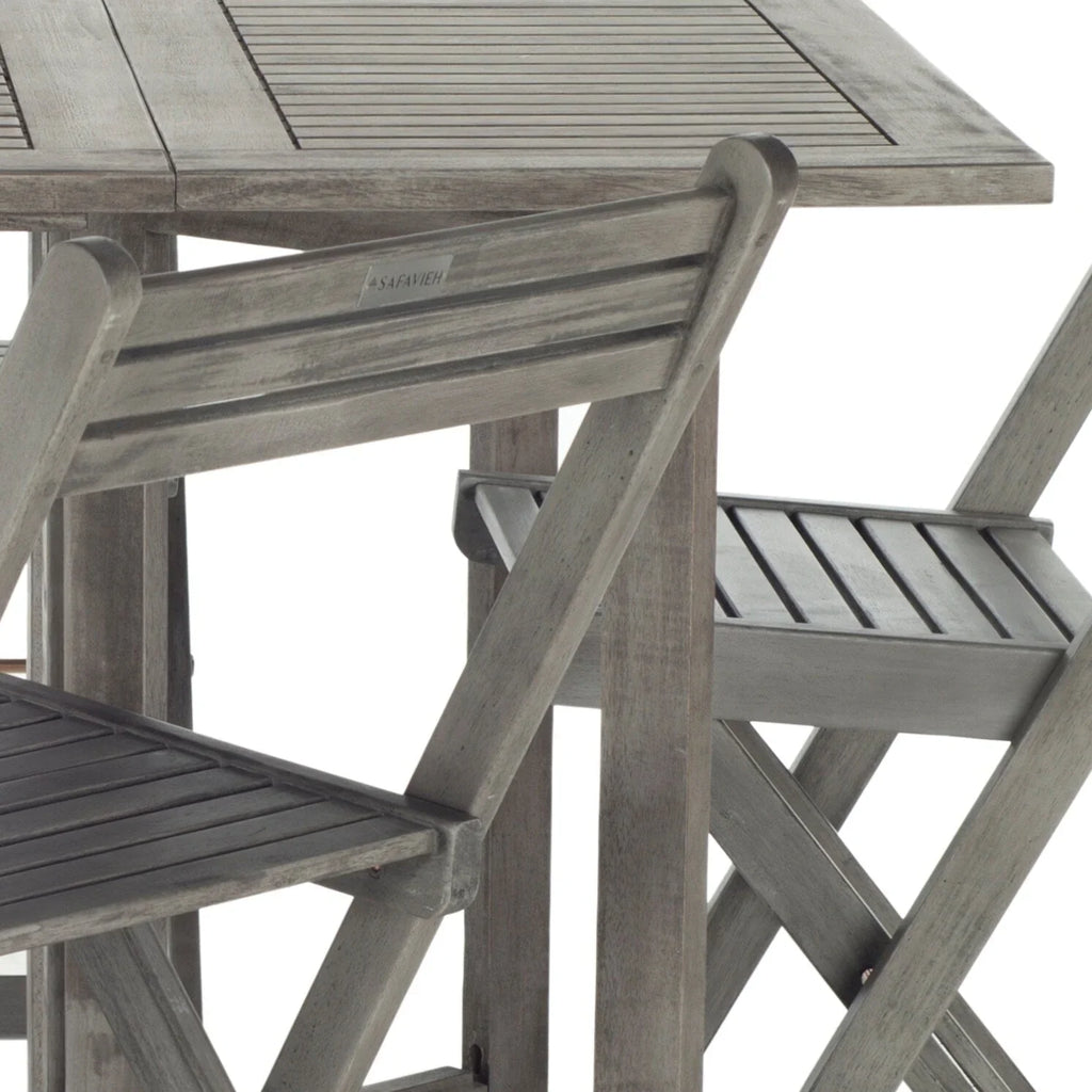Ensemble de table à manger d'extérieur SAFAVIEH Outdoor Brandy 5 pièces - 43Lx35Px29H