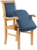 APLOS Chaise d'aide à la levée Suzanne, Bascule Automatique réglable, Chaise Ergonomique collectivité pour Seniors et Personnes à Mobilité Réduite, Tissu Design et résistant