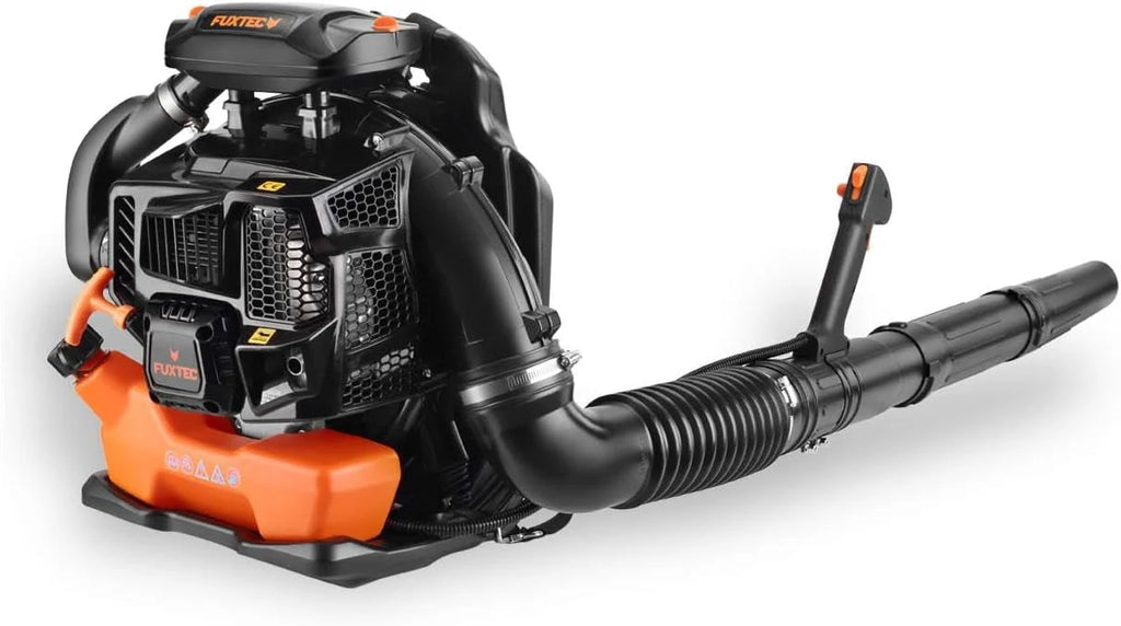 Fuxtec souffleur feuilles pro dos thermique FX-LBP165T, 334km/h, 65.1cm³
