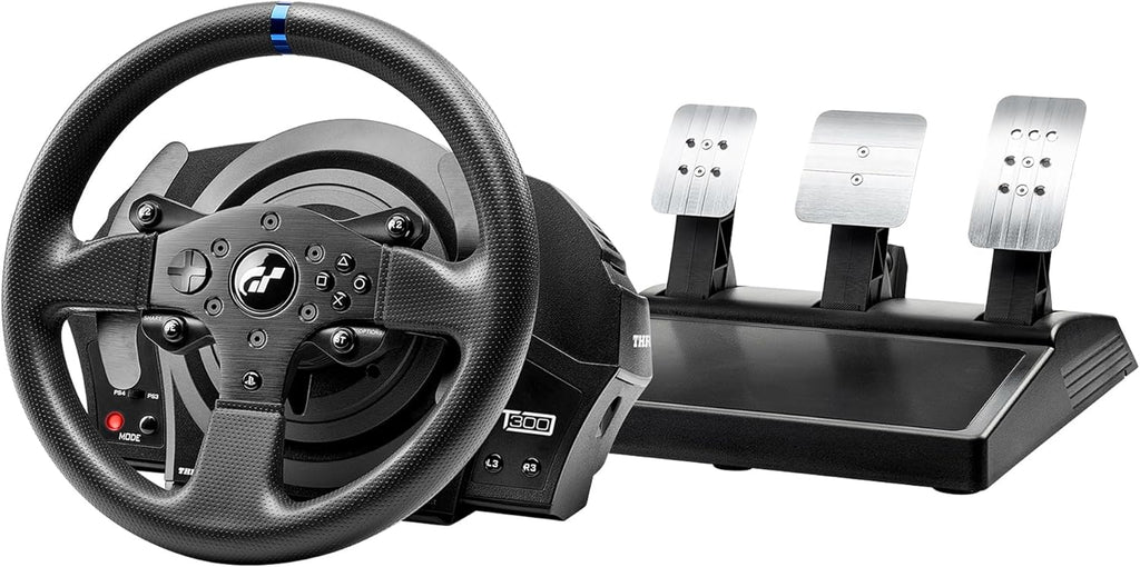 Thrustmaster T300RS GT & TH8S – Volant de Course et Levier de Vitesse Haut de Gamme pour PS5, PS4, PC – Retour de Force Réaliste & Précision Optimale